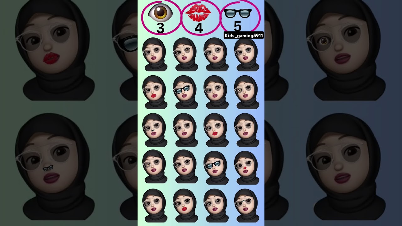 find hidden emoji 🤔 #quiz #puzzle #emojichallenge #emojis #tiktok  #sprunki #shorts