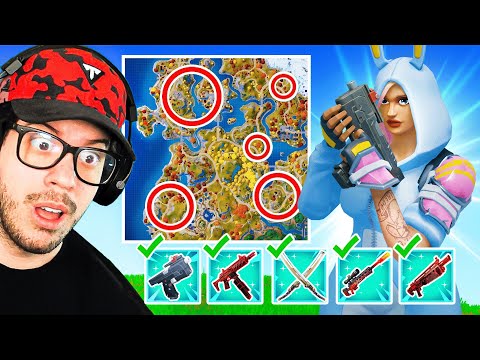 Finding ALL *EXOTICS* in ONE GAME! (Forntite)