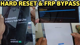 Samsung Tab S6 Lite Screen Lock Remove| Hard Reset| Frp Bypass