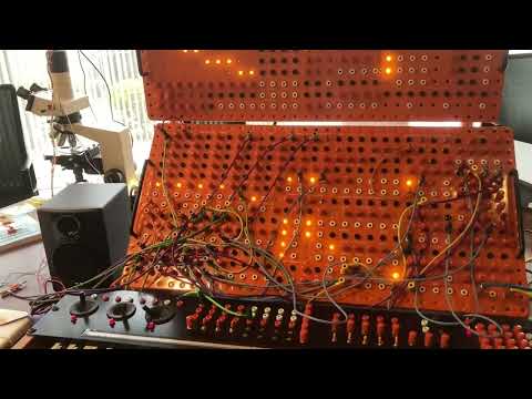 Protozoa making music. New England Synth Fest 2023/04/22.