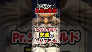 【闇深】ソニックシリーズ最大の悲劇...Pr ジェラルドの末路が悲惨すぎる