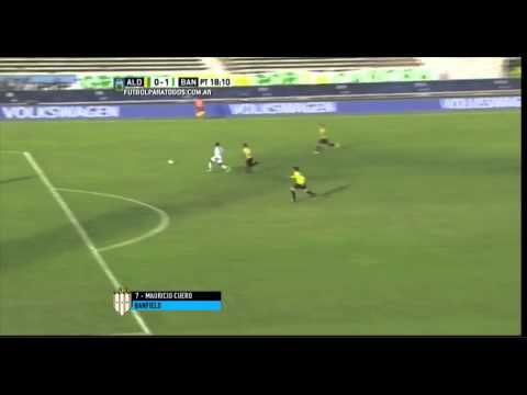 Gol de Cuero. Aldosivi 0 Banfield 1.Fecha 12.Torneo Primera División 2015. FPT
