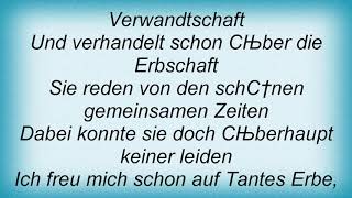 Terrorgruppe - Tante Gerda Lyrics