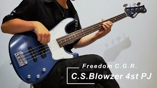 Video thumbnail for FREEDOM CUSTOM GUITAR RESEARCH | S.O Blowzer 4st PJ Dark Lake Placid Blue by 三木楽器 / MIKIGAKKI 公式チャンネル