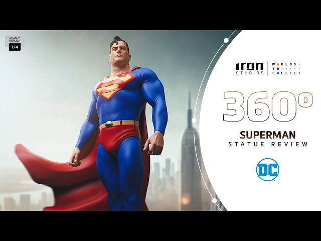 Vídeo relacionado con Iron Studios Estatua Superman DC Trinity (Marble Version) DC Comics Legacy Replica 1/4 56 cm