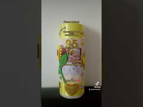 BIRTHDAY 🎂 CANDLE BY KOWALSKA CRAFTS         - 95 YRS.OLD -;