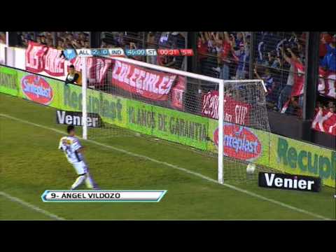 Gol Vildozo. All Boys 2 Independiente 0. Torneo Final 2013. Fecha 8. Fútbol Para Todos.