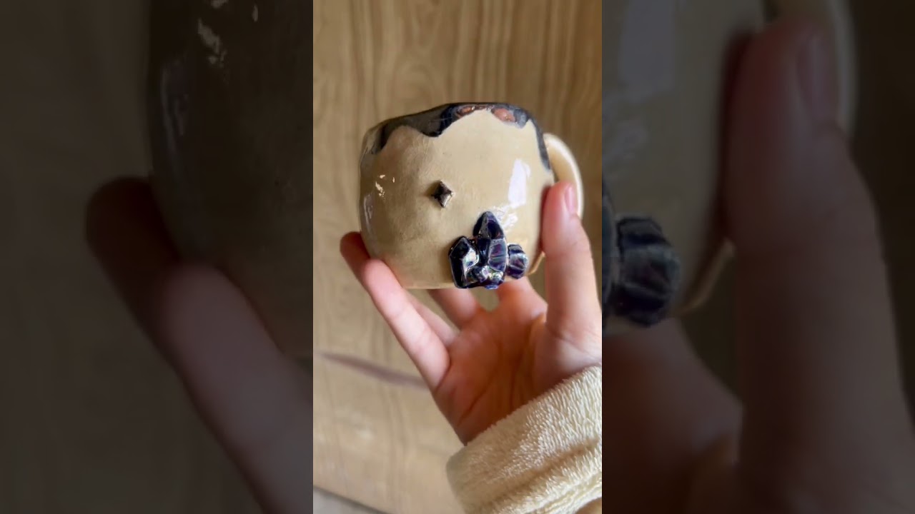 鉱石のマグカップ作ってみました