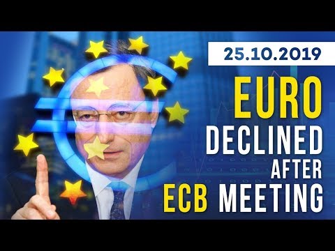 Forex News | Weekly Review - Downward movement for the EUR | October 25, 2019