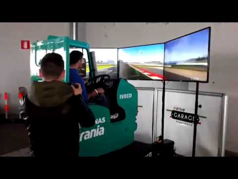 Iveco Truck Simulator at the Gasser Dealership in Bolzano