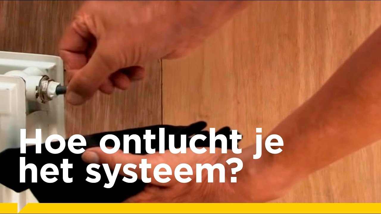 Hoe ontlucht je het verwarmingssysteem