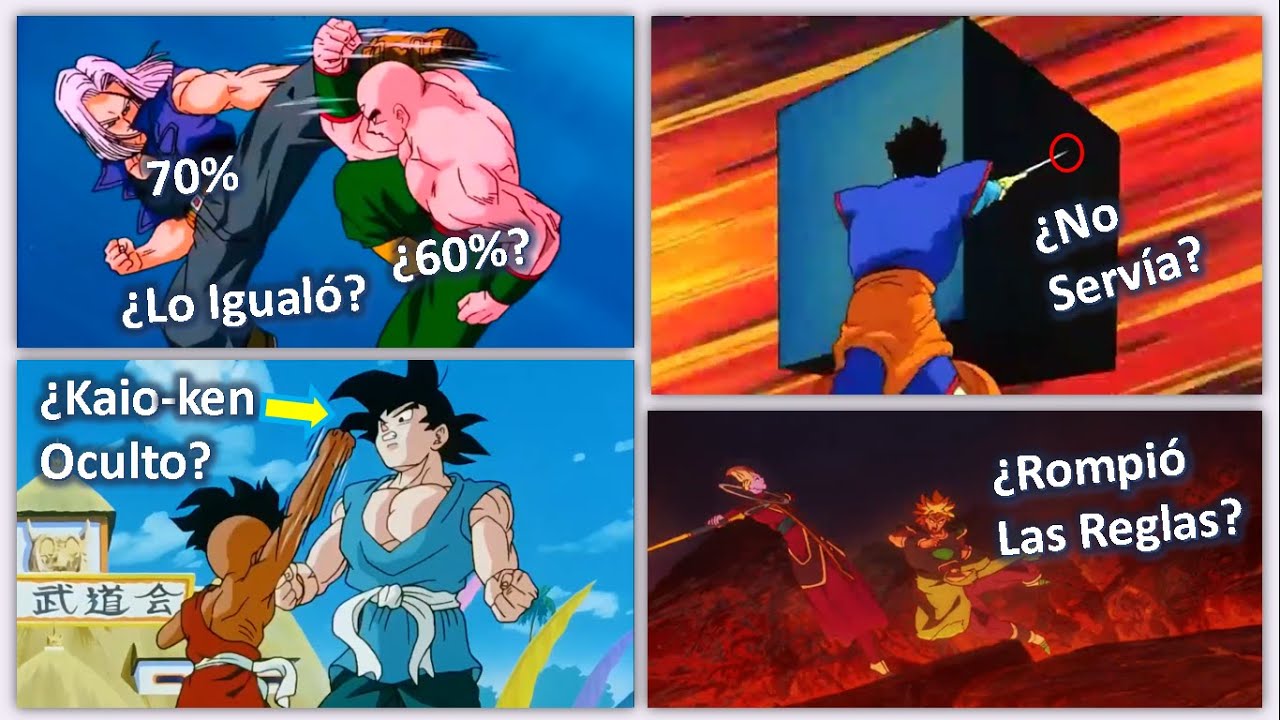 Las Escenas Mal-Interpretadas Que Casi Nadie Entendió De Dragon Ball/Super/Z | Poderes Exagerados 7