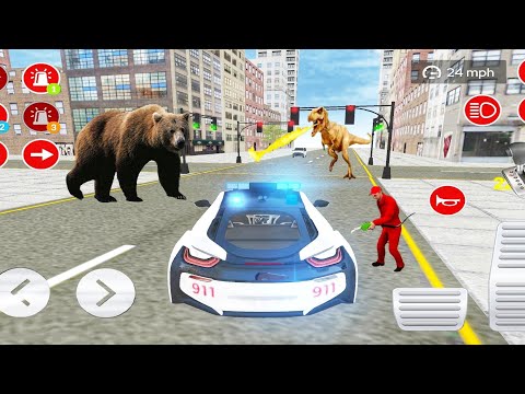 Emergency American Ambulance Rescue Game – Real City 911 Police Ambulance Driving Sim - Android Game