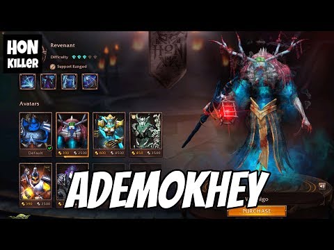HoN Revenant Gameplay - AdemoKhey - Immortal