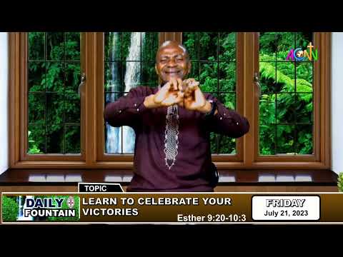 DAILY FOUNTAIN DEVOTIONAL OF JULY 21, 2023 - THE VEN. SOLOMON O. AKA (JP)