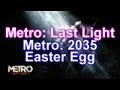 Metro Last Light - METRO: 2035 EASTER EGG 