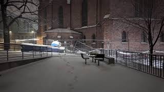 🔴 SUPER Snow Storm City Walk 24/7 ❄️🌨️ Winter in OSLO, Norway 🔴 PRE-RECORDED SLOW TV CITY SOUND