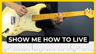 Show Me How To Live - Audioslave | Tabs | Guitar Lesson | Cover | Tutorial | Solo | All Guitar Parts