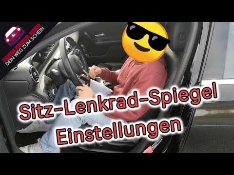 Korrekte Sitz-Lenkrad-Spiegel Einstellungen  |  Fahrschul-Basics  |  Fahrlehrer Niko