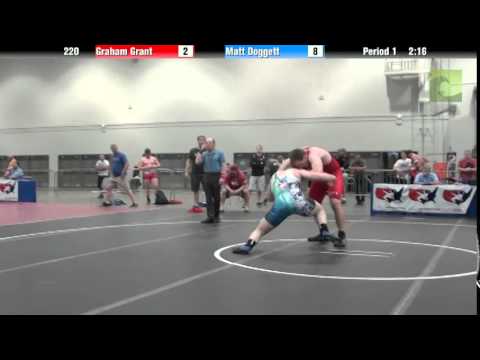 Men 220 - Graham Grant vs. Matt Doggett