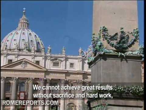 The Pope tells youth not be intimidated by prevalent opinions