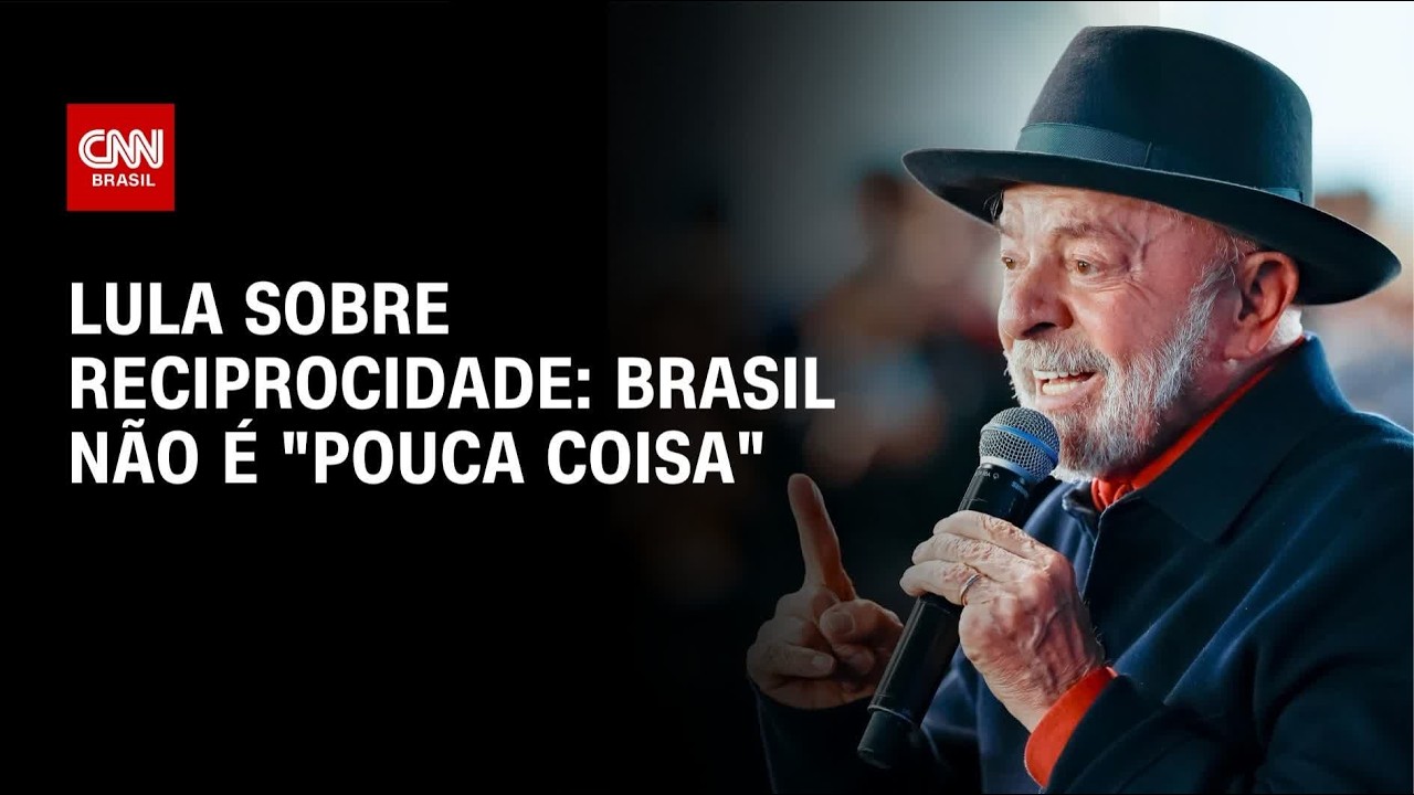 Lula diz que Brasil acionou reciprocidade contra EUA para mostrar força | CNN 360°