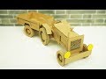 How To Make A Tractor From Cardboard DC Motor