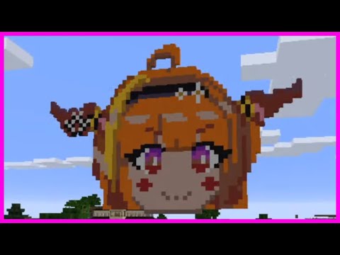 Murasaki Ringo Vtuber Clips - Everytime Kiryu Coco fell down from her face [Hololive, Minecraft]