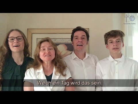 Bald erschein jener Tag, wo kein Herzeleid wird sein