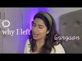 PERSONAL QnA - why i left gurgaon & more!