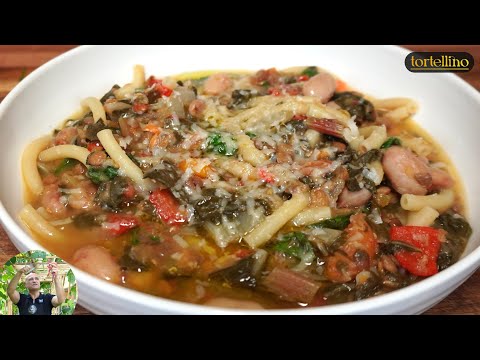 Cozy and Healthy Mediterranean Beans and Lentils Pasta for Autumn Days