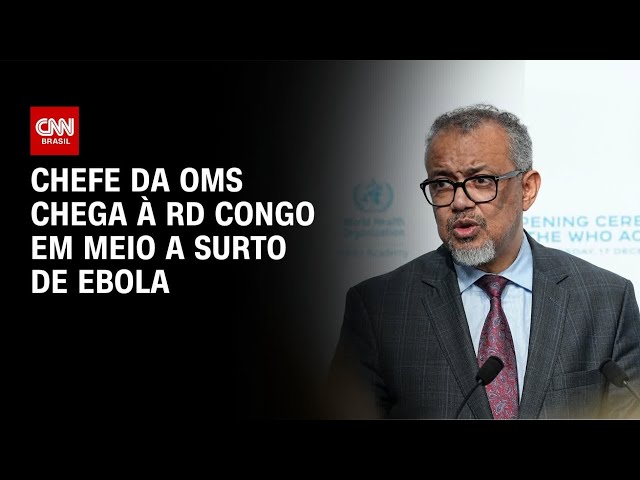 Surto De Ebola: Chefe da OMS chega à RD Congo | AGORA CNN