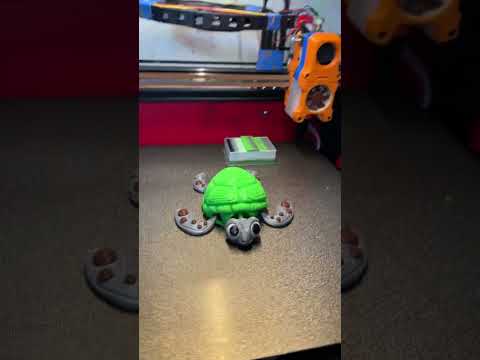 Multi color print #mmu #3dprinting #shorts #ercf #klipper