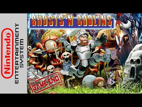 Ghosts 'N Goblins  (NES) - Complete History, All Bosses and Game End