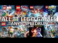 ALL TT LEGO GAMES PRE TSS ANY SPEEDRUN Part 3