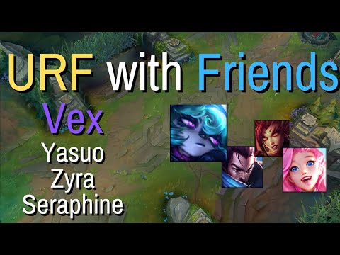 URF with friends - Vex is broken in URF!
