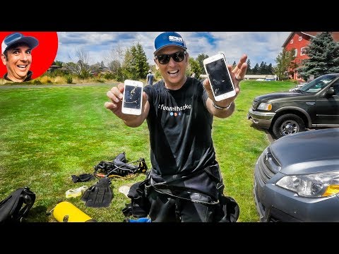 iPhone X River Treasure Hunting Turns Up 2 Lost iPhones Found (Scuba Diving) Video