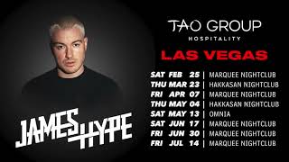 James Hype Las Vegas 2023 Residency Tao Group Hospitality