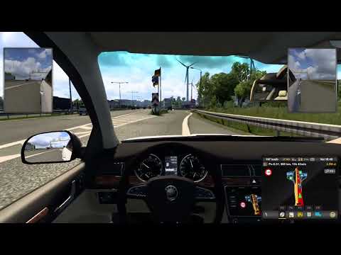 perfekcyjny wjazd na stacje #eurotrucksimulator2