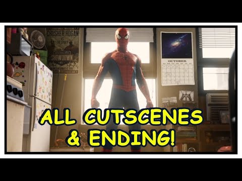 Spider-Man PS4: All Cutscenes & Ending (Cinematic Scenes LIKE A MOVIE)