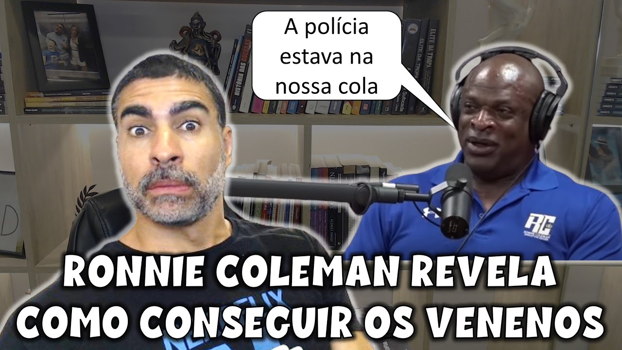 Ronnie Coleman conta como conseguir os "venenos"
