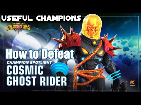 How to Defeat Cosmic Ghost Rider (Cavalier/Uncollected difficulty)- Marvel Contest of Champions