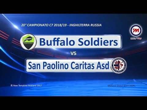 20° Campionato C7 2018/19 - HL Buffalo Soldiers vs San Paolino Caritas