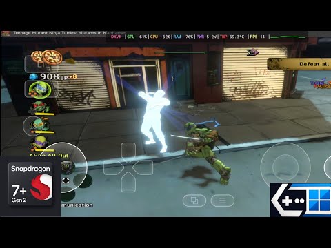 Game hub 5.3.5 | Teenage Mutant Ninja Turtles: Mutants in Manhattan | Poco f5 | Snap 7 + gen 2