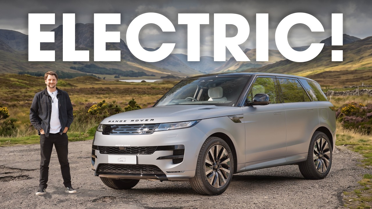 Range Rover Sport Electric prototype