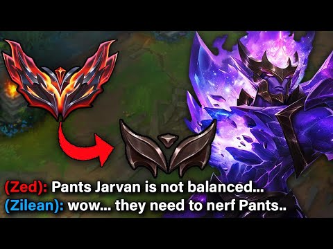 I got way too much kills on Jarvan and made Grandmaster look like Silver