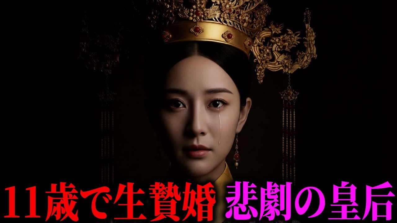 11歳で政略婚させられた清朝の皇后・孝誠仁。55人の側室に囲まれ20歳で最期を迎えたあまりに過酷な生涯。