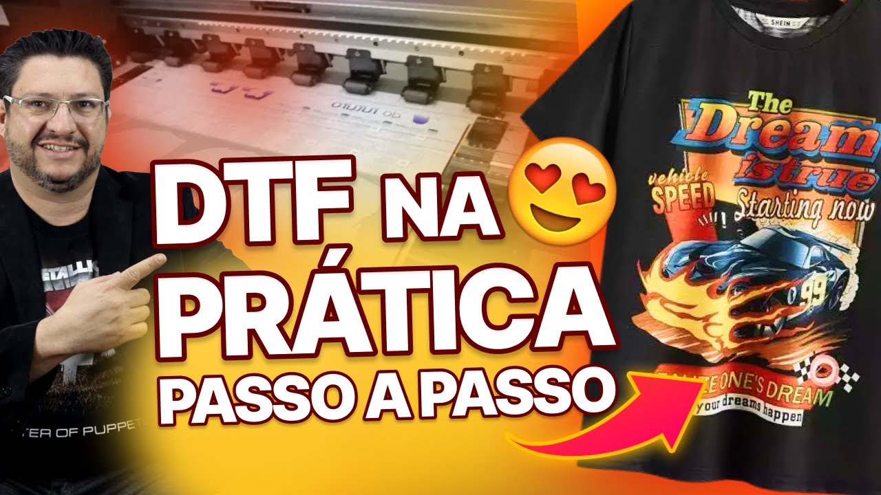 O que é DTF? Vai SUBSTITUIR a SERIGRAFIA? (Aprenda na Prática!)