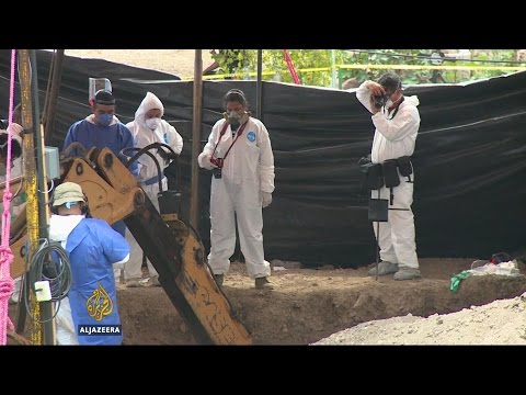 Mass graves dug up to find Mexico’s missing