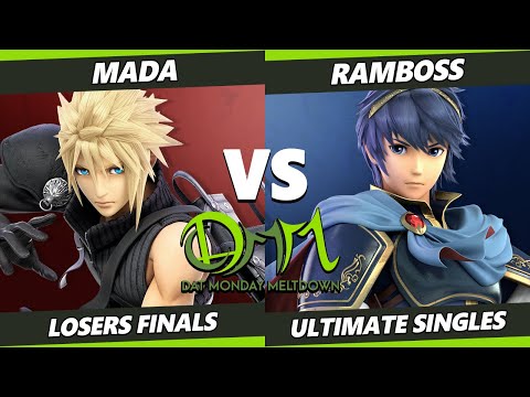 DAT Monday Meltdown 240 Losers Finals - Mada (Pikachu, Richter, Cloud) Vs. RAMBOSS (Samus, Marth)